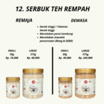 12. Ginger Tea Sarbat Powder | Bubuk Teh Jahe Rempah | Serbuk Teh Sarbat Halia - Mr Bentong - Image 2