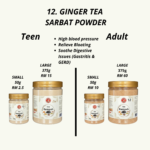 12. Ginger Tea Sarbat Powder - Mr Bentong