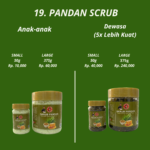 19. Pandan Body Scrub - Mr Bentong