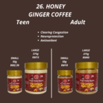 26. Honey Ginger Coffee Powder - Mr Bentong