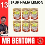 6 Pack Jeruk Halia Mr Bentong Dried Snack - Image 2