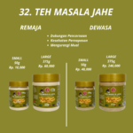 32. Bubuk Teh Masala Jahe | Serbuk Teh Masala Halia | Ginger Masala Tea Powder - Image 2