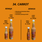 34. Jus Carrot | Carrot Juice - Image 2