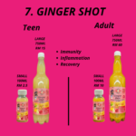 7. Ginger Shot - Mr Bentong