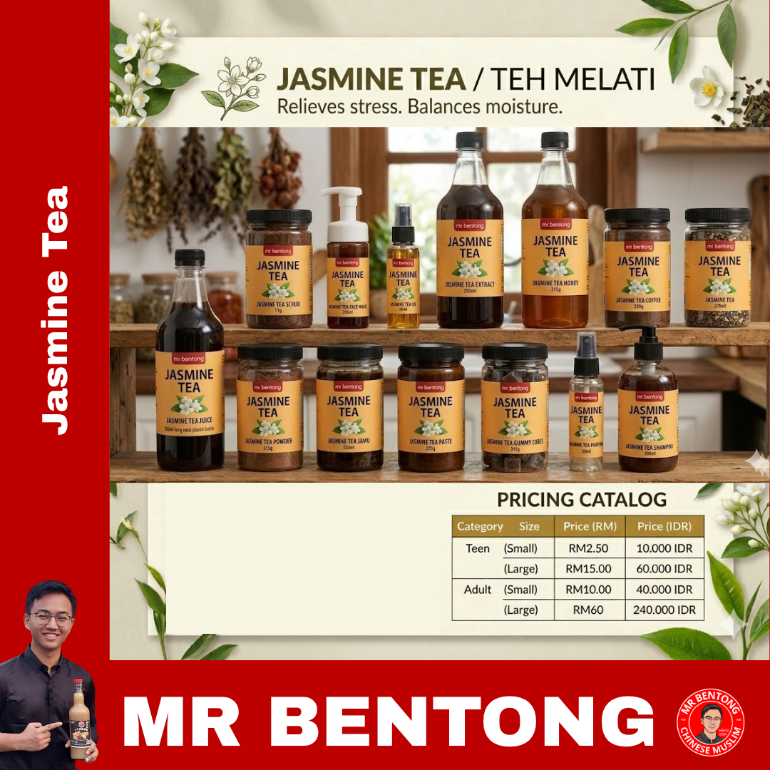 1 29. Pure Jasmine Tea / Teh Melati Series - Mr Bentong - Image 1