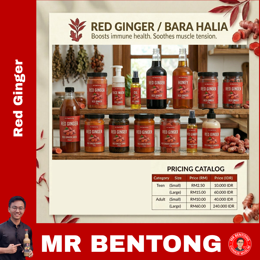 108 7. Red Ginger / Bara Halia Series - Mr Bentong - Image 1