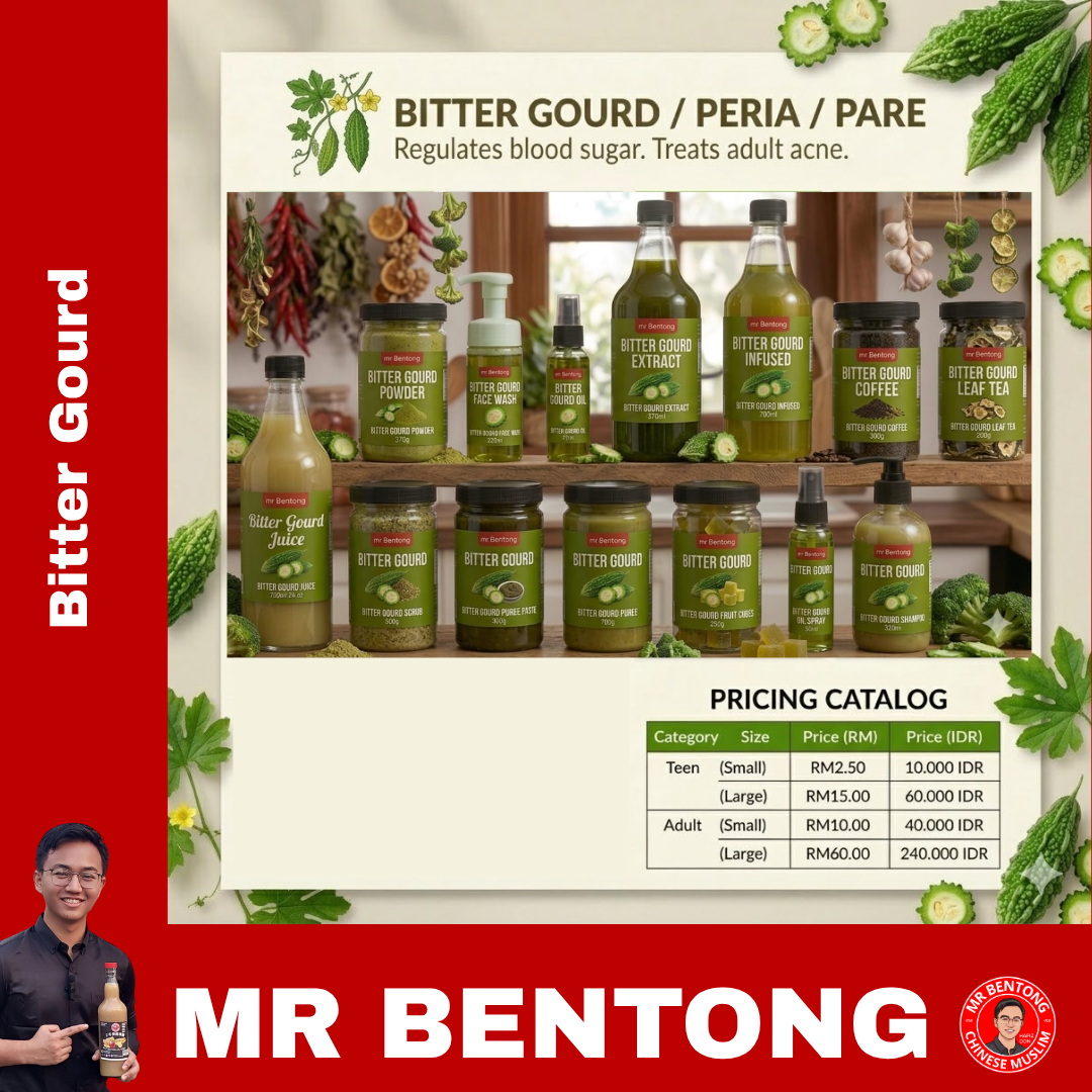 121 68. Pure Bitter Gourd / Peria / Pare Series - Mr Bentong - Image 1