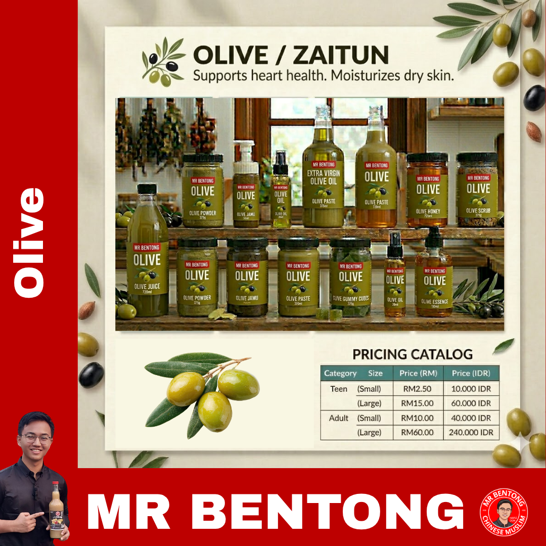121 99. Olive / Zaitun Series - Mr Bentong - Image 1