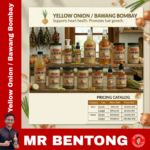9. Yellow Onion / Bawang Bombay Series - Mr Bentong