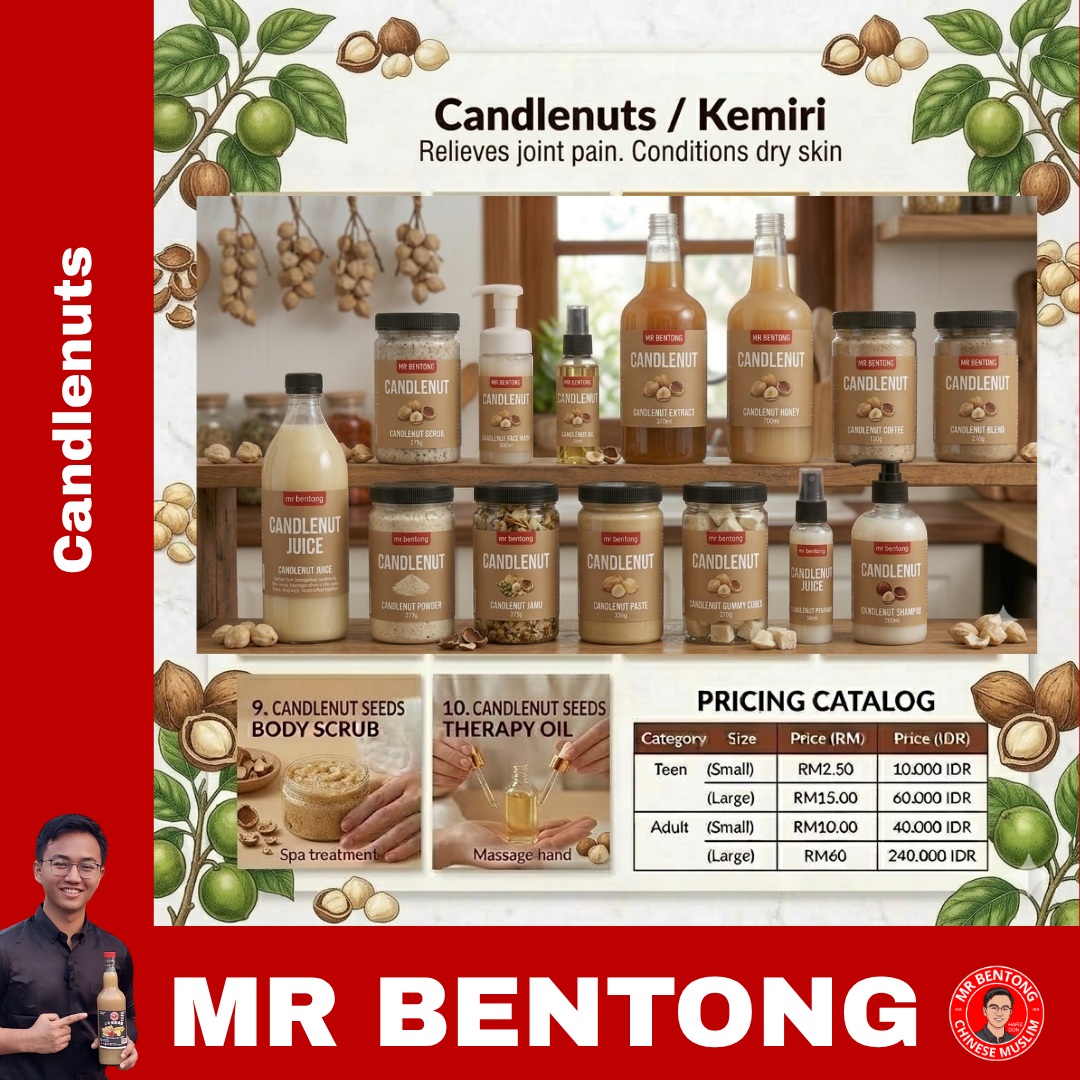 16 92. Pure Candlenuts / Buah Keras Series - Mr Bentong - Image 1