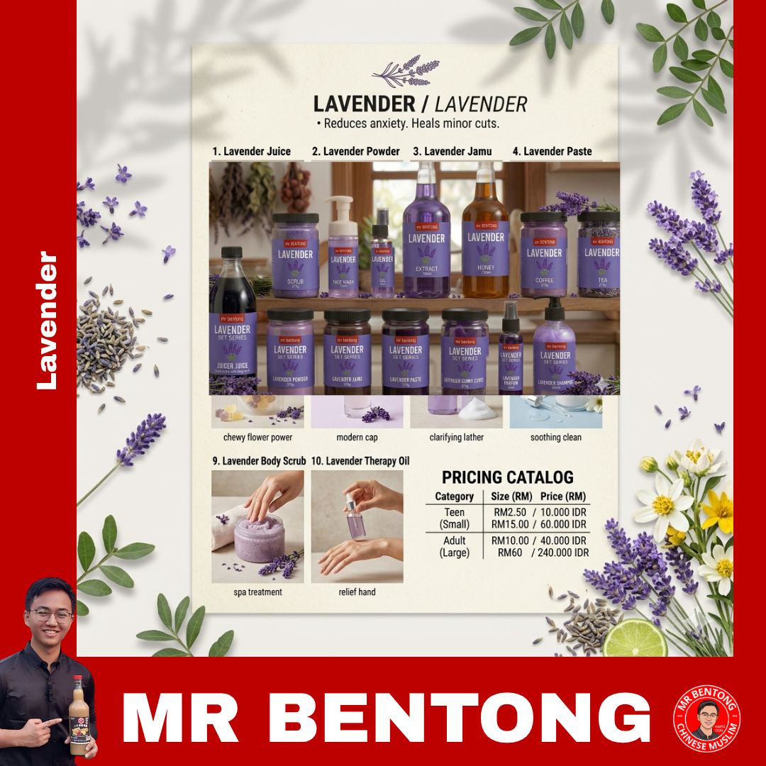 166 40. Pure Lavender / Lavender Series - Mr Bentong - Image 1
