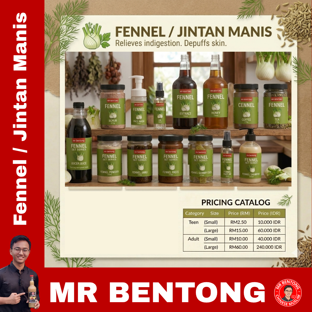 166 71. Fennel / Jintan Manis Series - Mr Bentong - Image 1