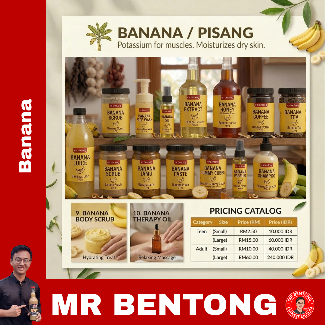 181 41. Pure Banana / Pisang Series - Mr Bentong - Image 1