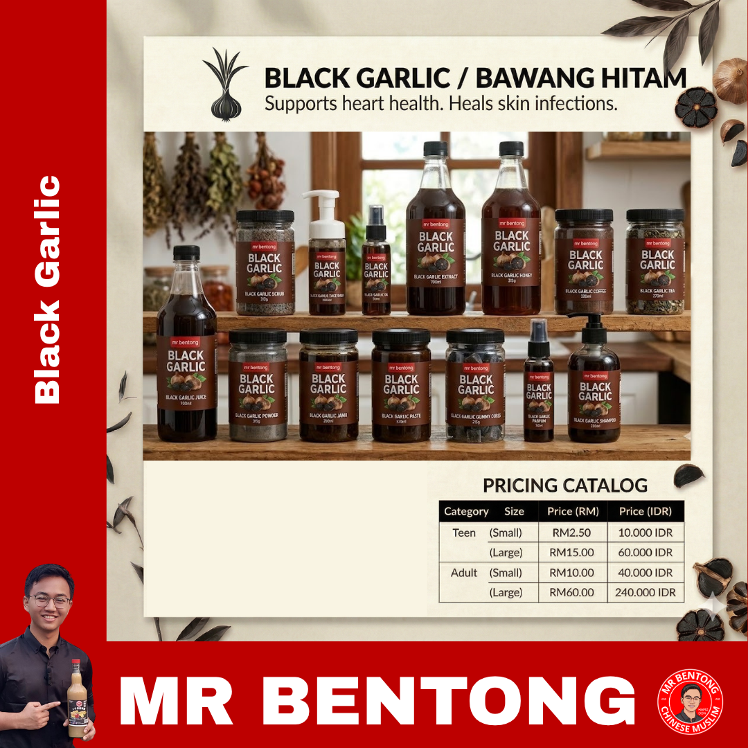 183 12. Black Garlic / Bawang Hitam - Mr Bentong - Image 1