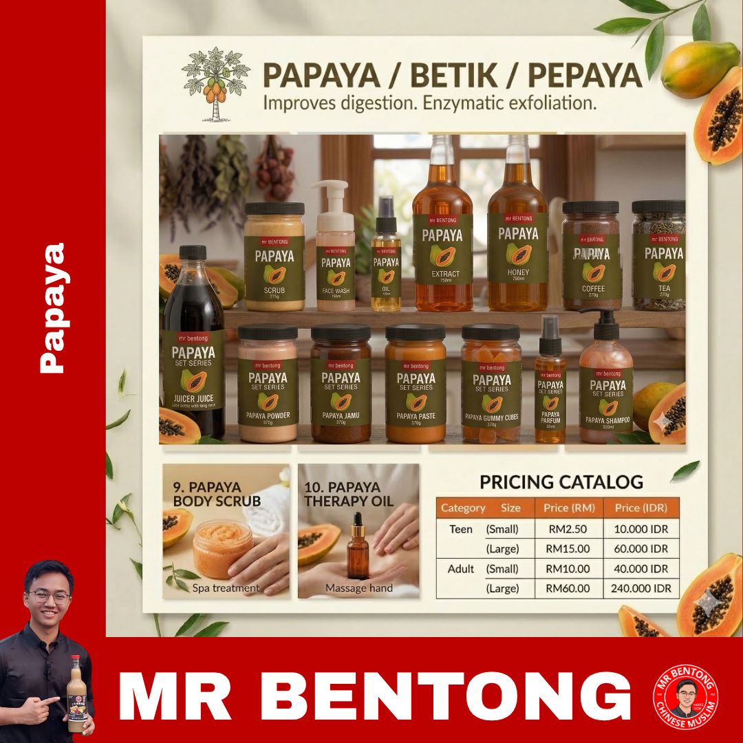196 42. Pure Papaya / Betik / Pepaya Series - Mr Bentong - Image 1