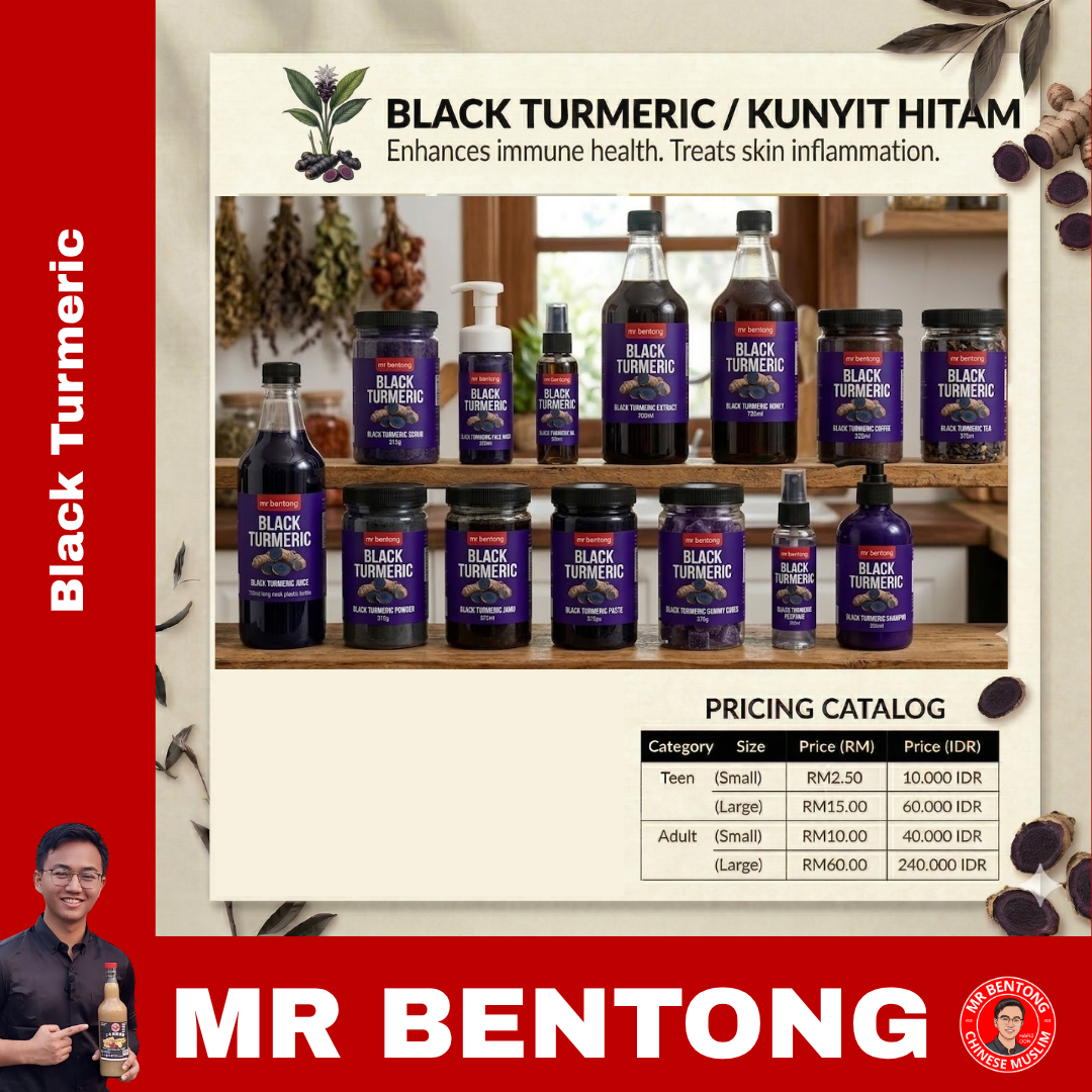 213 14. Black Turmeric / Kunyit Hitam - Mr Bentong - Image 1