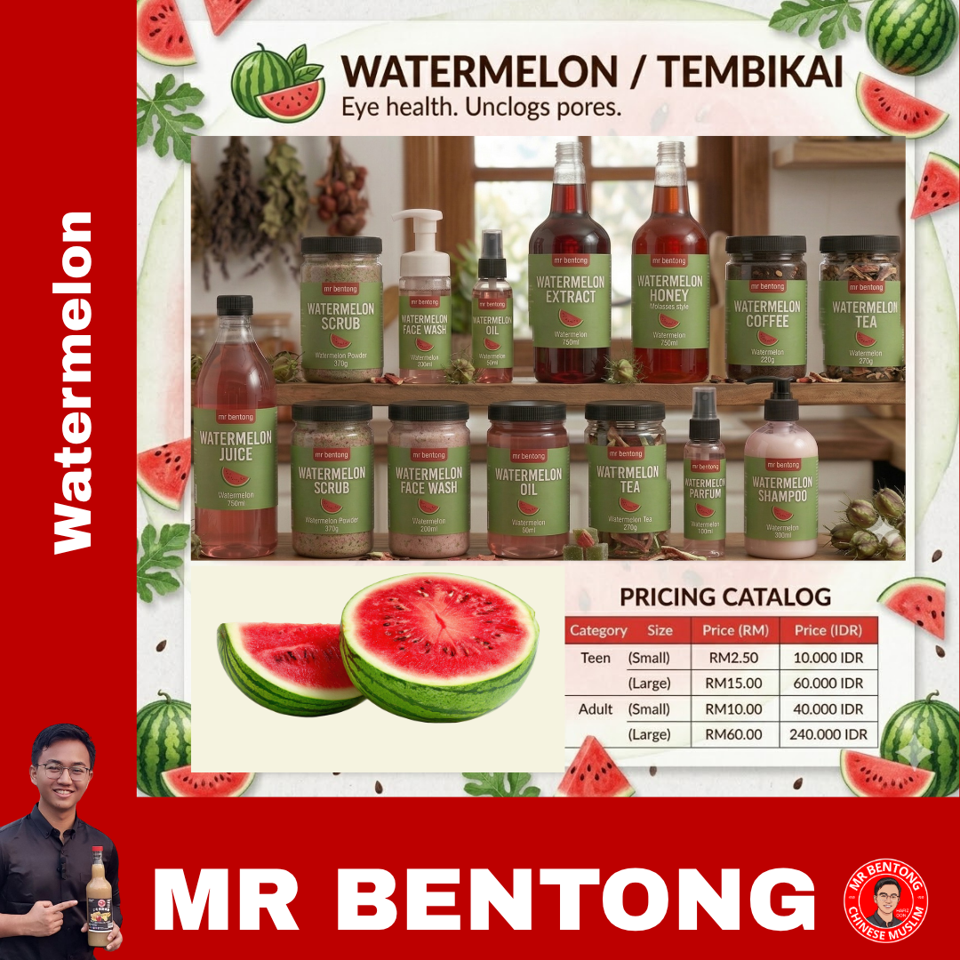 241 45. Pure Watermelon / Tembikai Series - Mr Bentong - Image 1