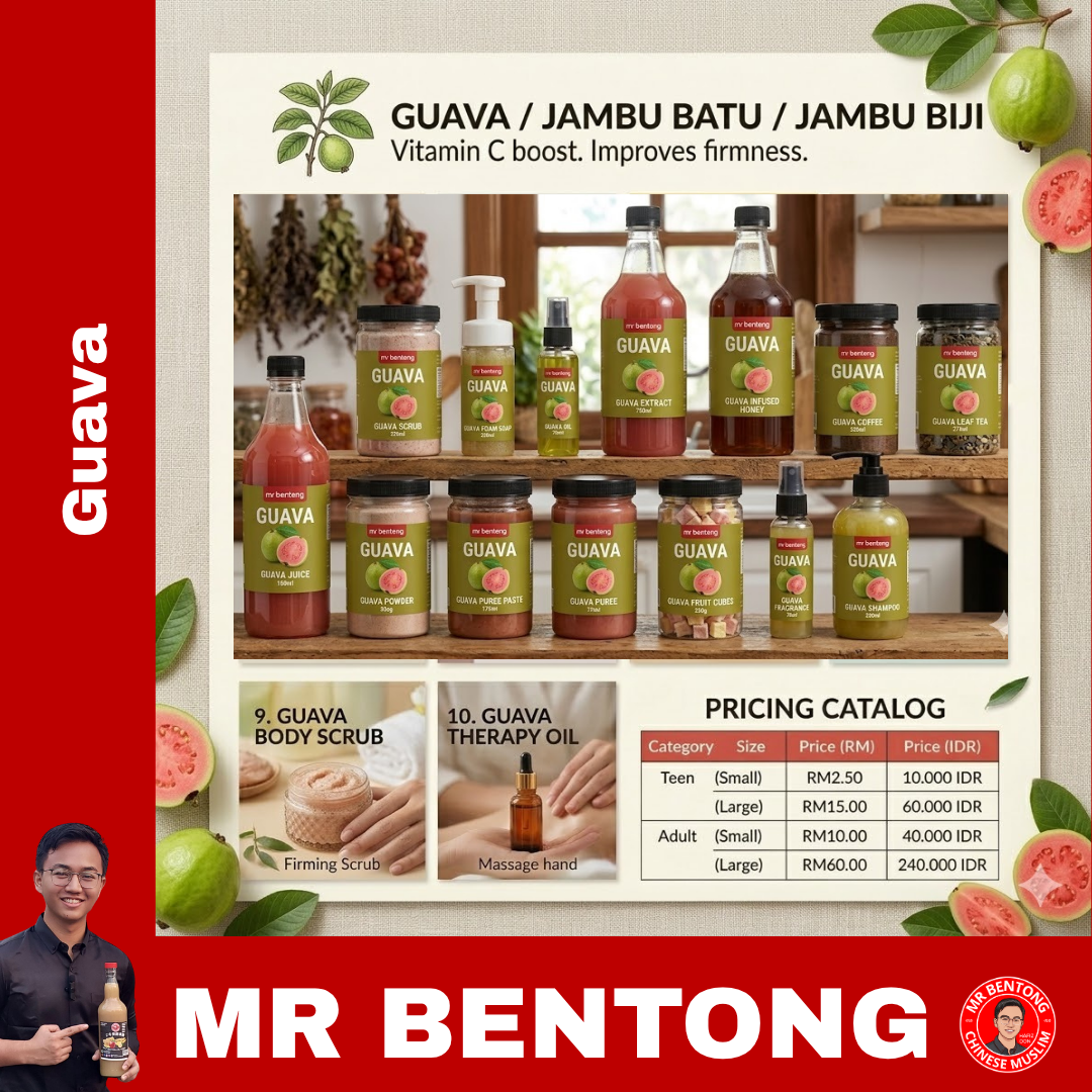 256 46. Pure Guava / Jambu Batu Series - Mr Bentong - Image 1