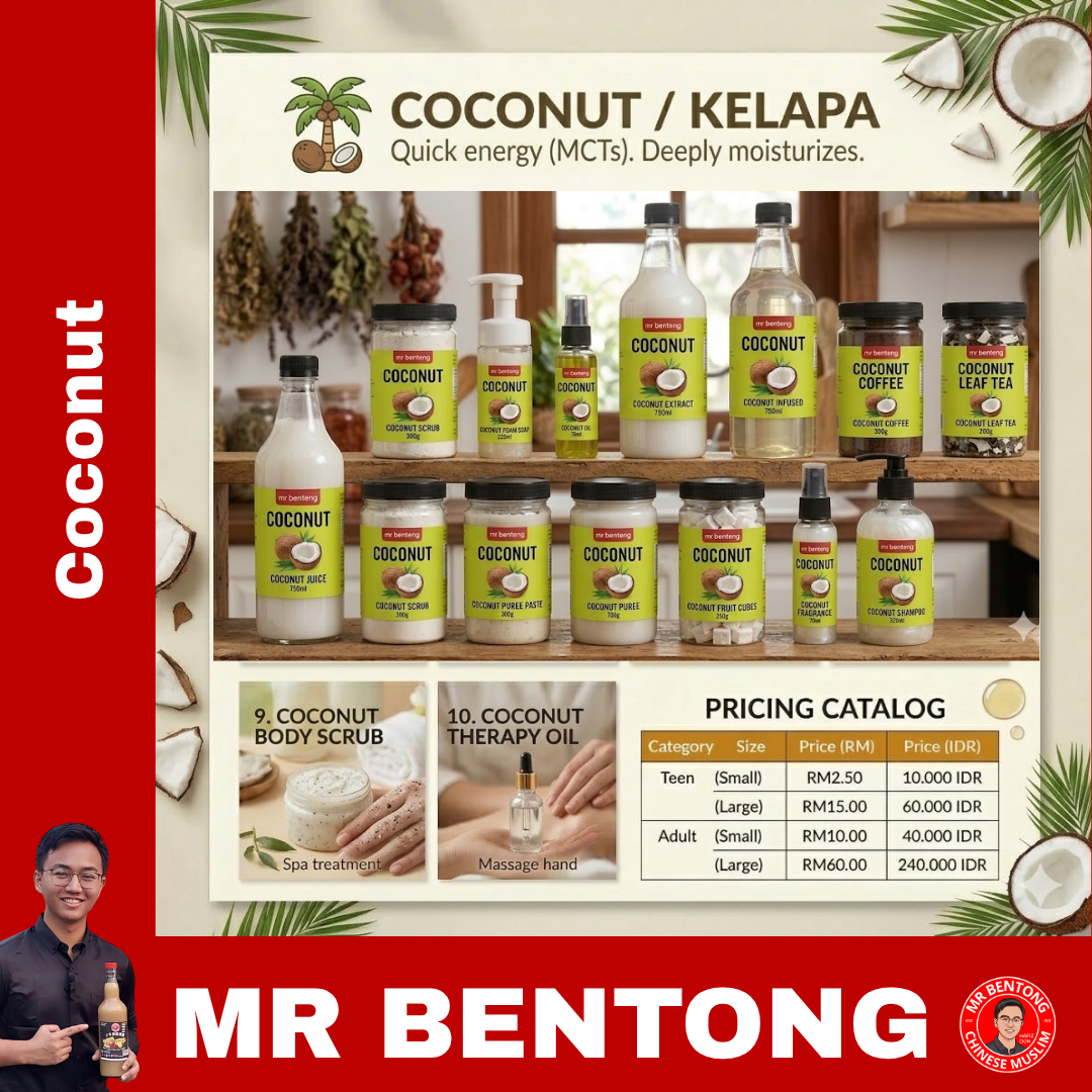 271 47. Pure Coconut / Kelapa Series - Mr Bentong - Image 1