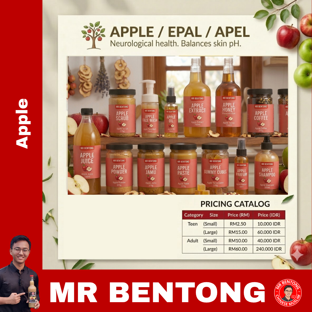 346 52. Pure Apple / Epal / Apel Series - Mr Bentong - Image 1