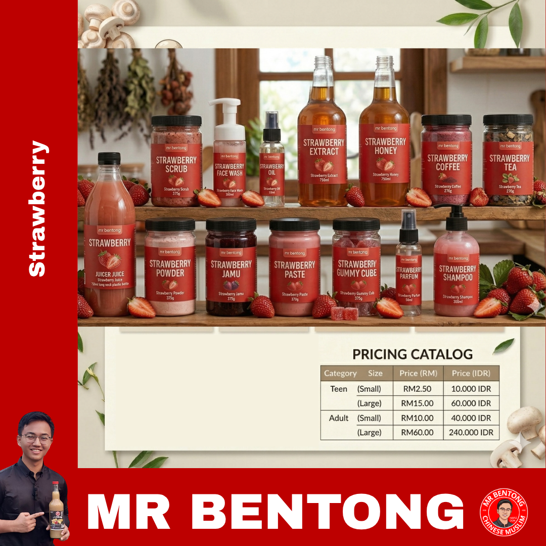 347 22. Strawberry / Stroberi Series - Mr Bentong - Image 1