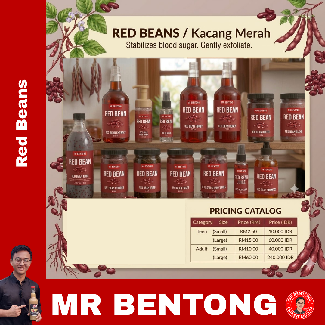 361 84. Pure Red Beans / Kacang Merah Series - Mr Bentong - Image 1