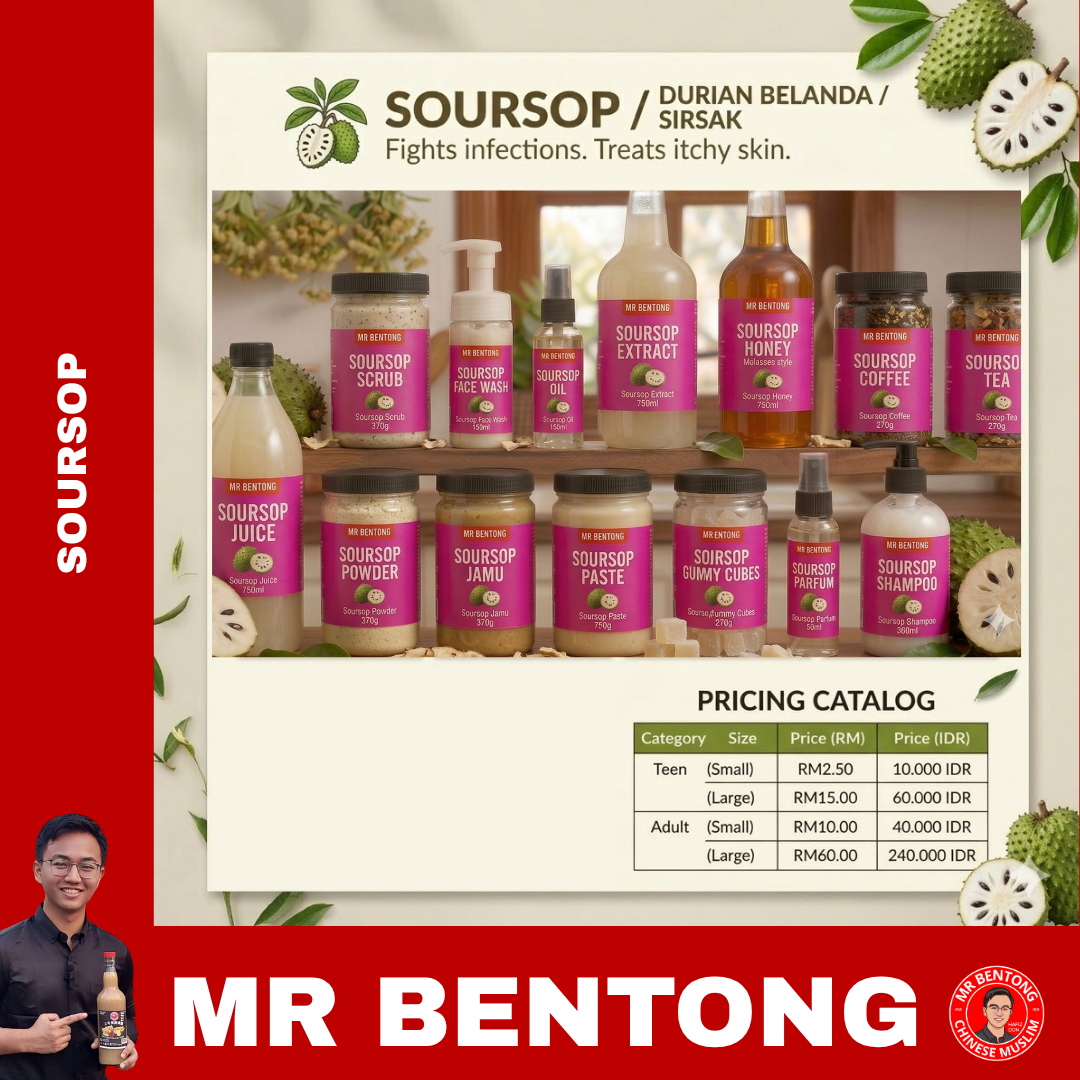 406 56. Pure Soursop / Durian Belanda Series - Mr Bentong - Image 1