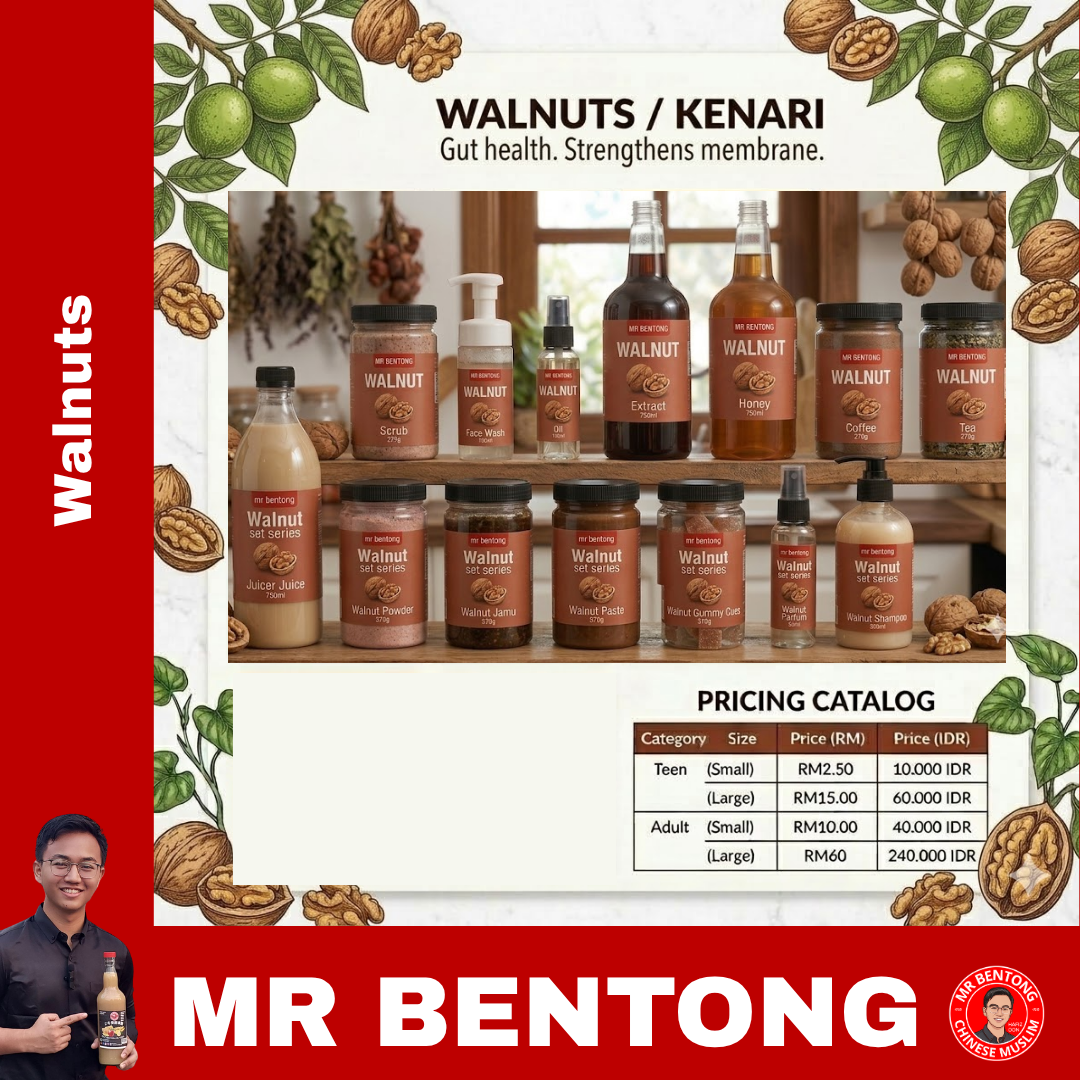 406 87. Pure Walnuts / Kacang Walnut Series - Mr Bentong - Image 1