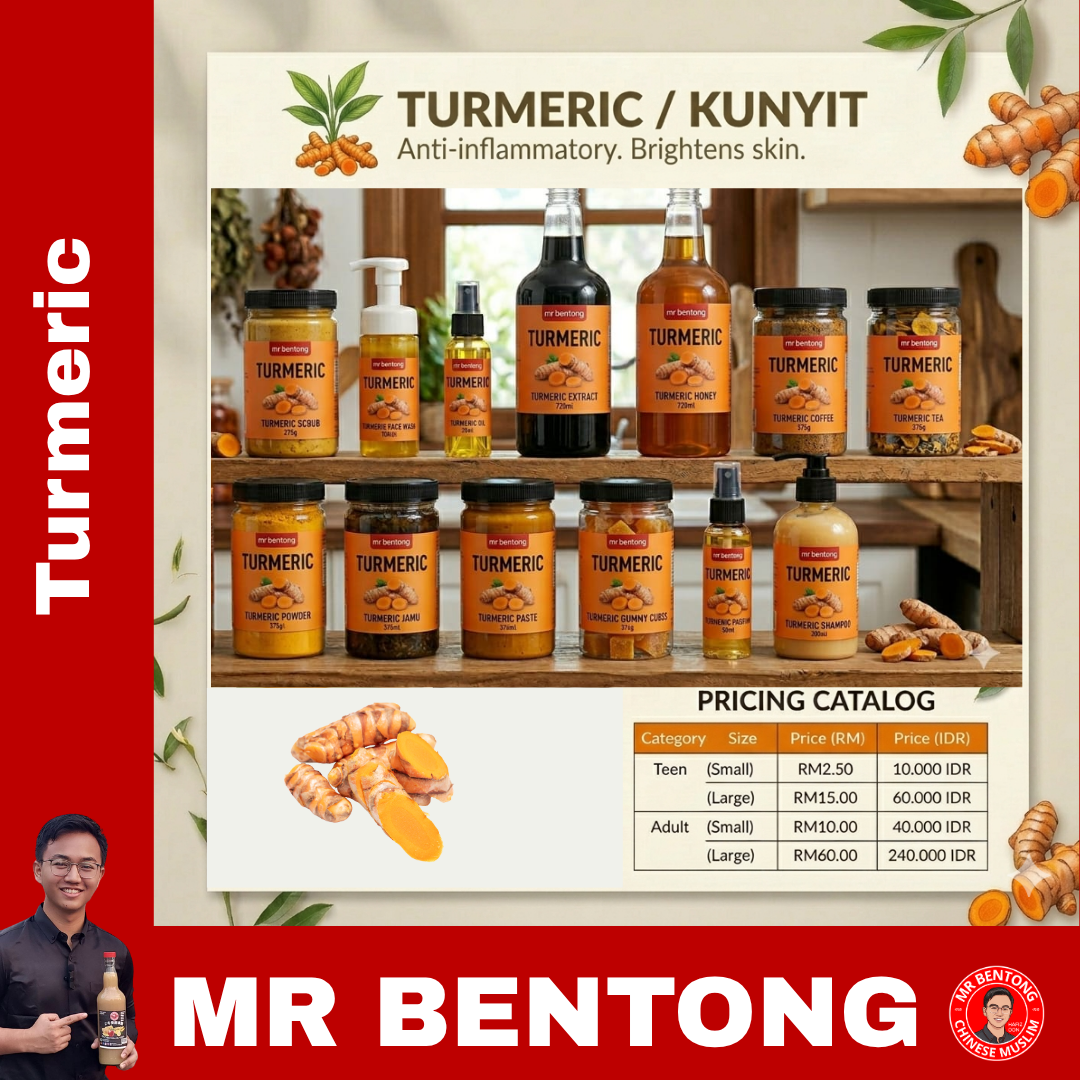 48 3. Pure Turmeric / Kunyit Series - Mr Bentong - Image 1
