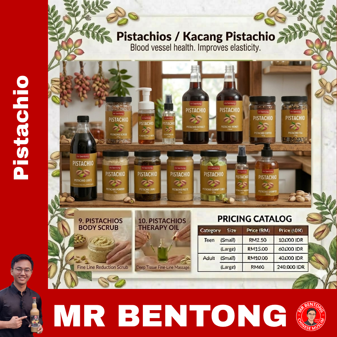 61 95. Pure Pistachios / Kacang Cerdik Series - Mr Bentong - Image 1