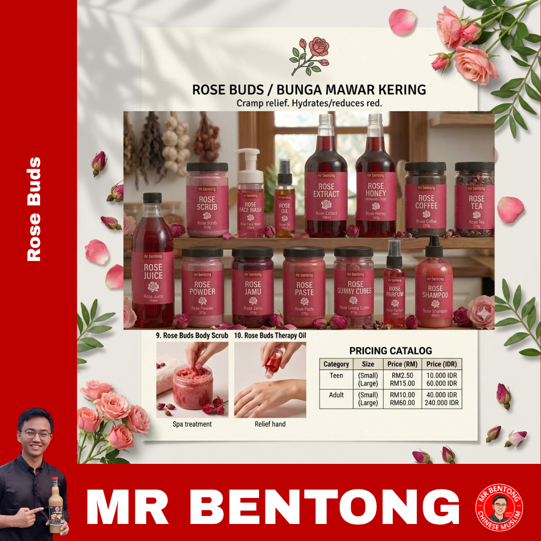 91 35. Pure Rose Buds / Bunga Mawar Series - Mr Bentong - Image 1