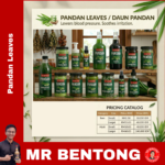 6. Pure Pandan Leaves / Daun Pandan Series - Mr Bentong