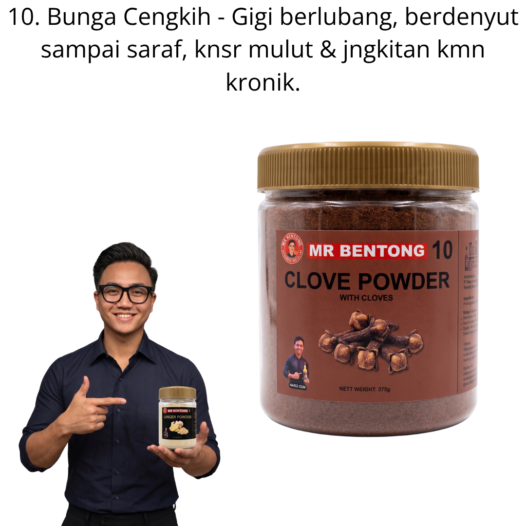 11 110. Serbuk Bunga Cengkih Mr Bentong - Image 1