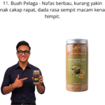 811. Body Scrub Buah Pelaga Mr Bentong