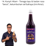 14. Jus Kunyit Hitam Halia Mr Bentong