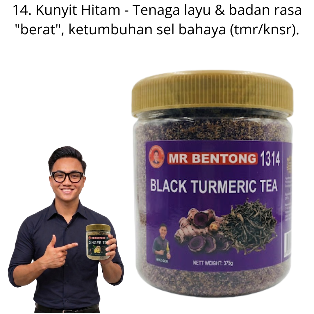 14 1314. Tea Kunyit Hitam Mr Bentong - Image 1