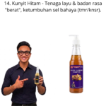 614. Hair Shampo Kunyit Hitam Mr Bentong