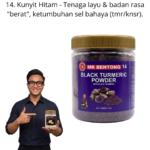 114. Serbuk Kunyit Hitam Mr Bentong