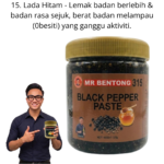 315. Pes Lada Hitam Mr Bentong