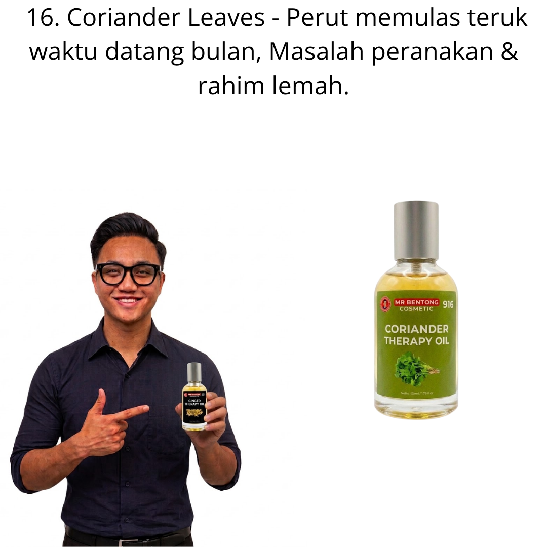 16 916. Therapy Oil Daun Ketumbar Mr Bentong - Image 1