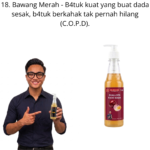718. Face Wash Bawang Merah Mr Bentong