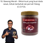 118. Serbuk Bawang Merah Mr Bentong