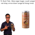 819. Body Scrub Buah Pala Mr Bentong