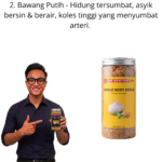 802. Body Scrub Bawang Putih Mr Bentong