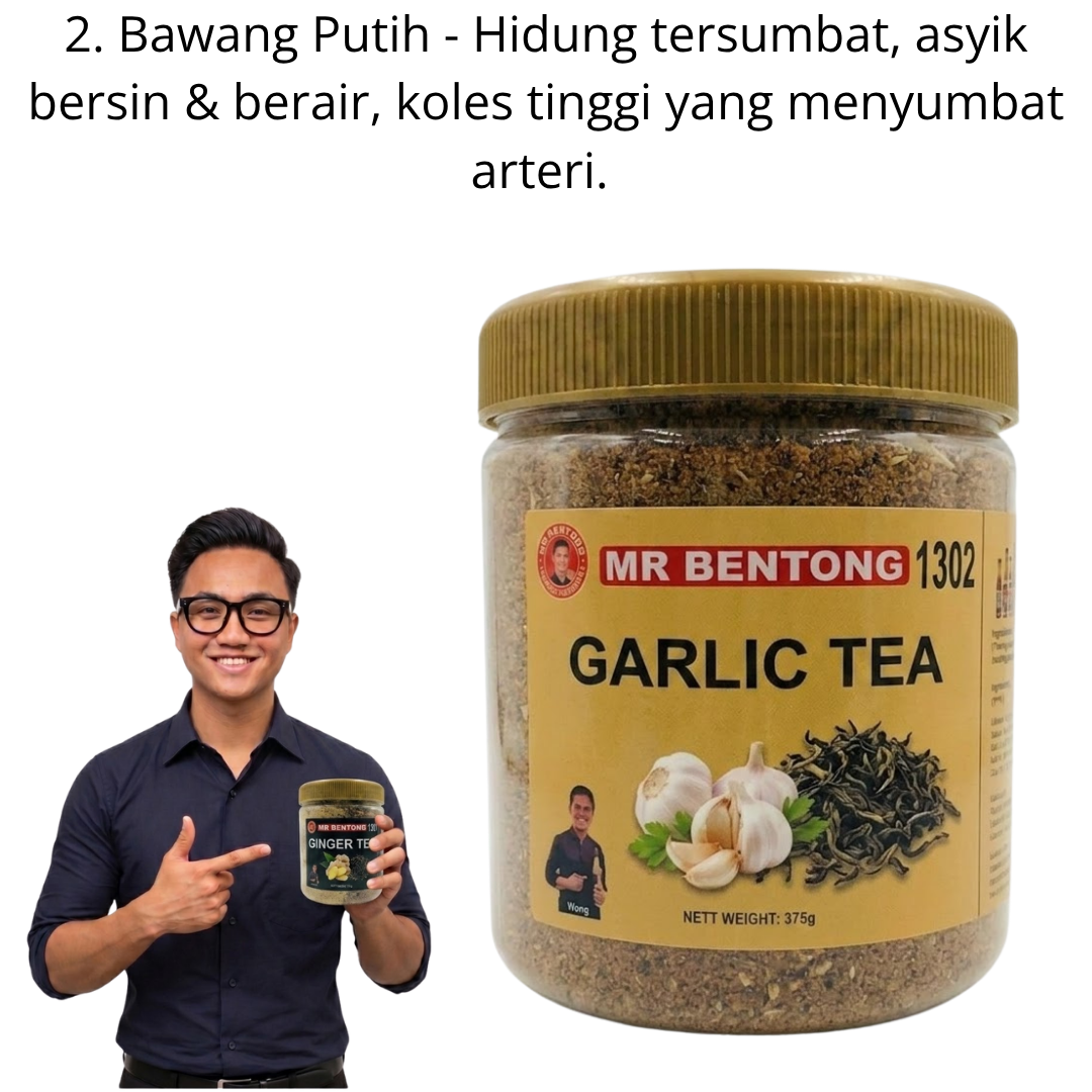 2 1302. Tea Bawang Putih Mr Bentong - Image 1