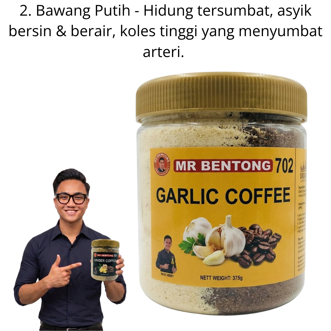 2 1202. Coffee Bawang Putih Mr Bentong - Image 1