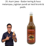 20. Jus Asam Jawa Halia Mr Bentong
