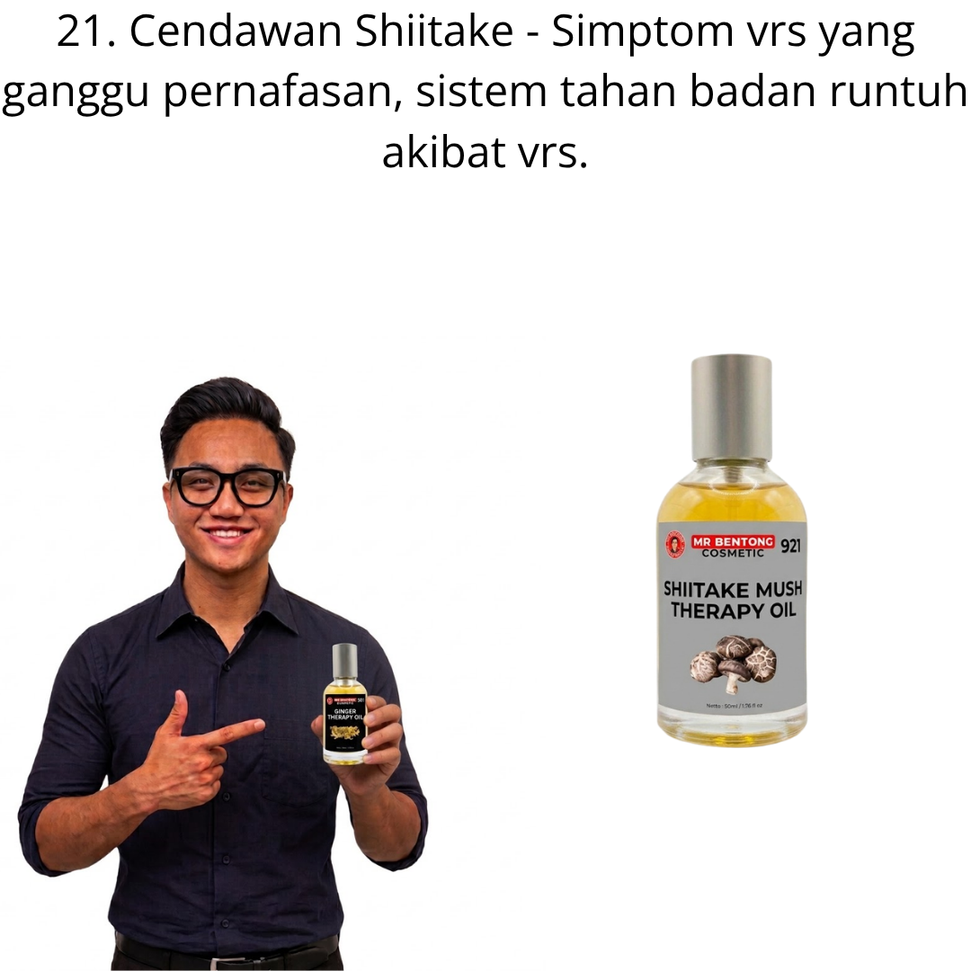 21 921. Therapy Oil Cendawan Shiitake Mr Bentong - Image 1