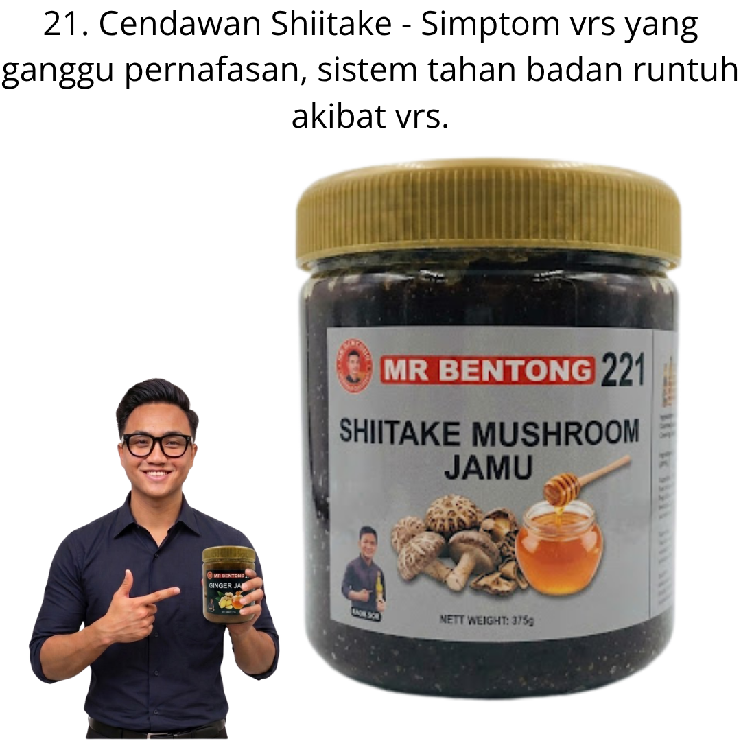 21 221. Jamu Cendawan Shiitake Mr Bentong - Image 1