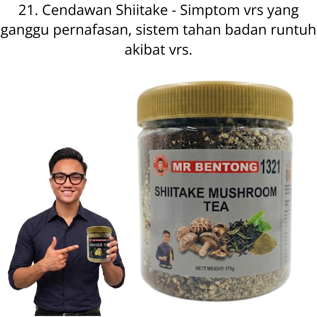 21 1321. Tea Cendawan Shiitake Mr Bentong - Image 1